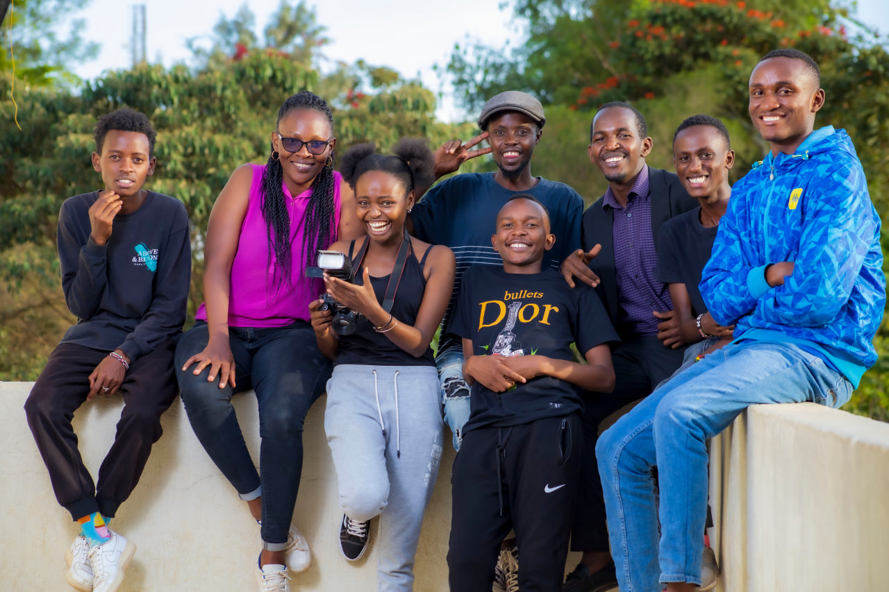 People working on laptops